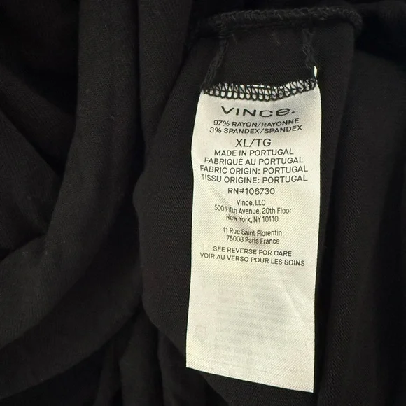 Vince Fixed Wrap Long-Sleeve Top - Picture 7 of 8